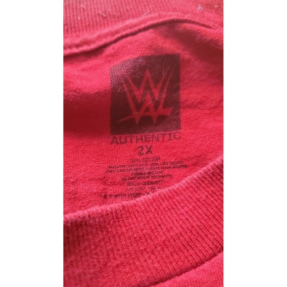 2015 WWE Wrestlemania 31 red Mens Size 2XL - Picture 3 of 5